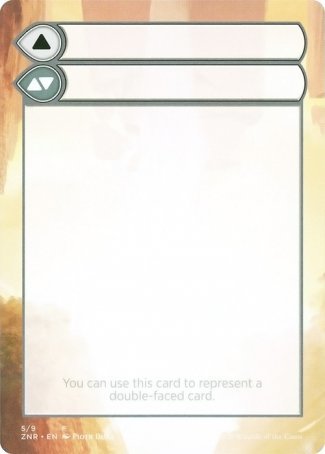 Image of Helper Card (5/9) [Zendikar Rising Tokens]