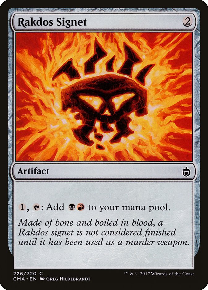 Rakdos Signet [Commander Anthology]