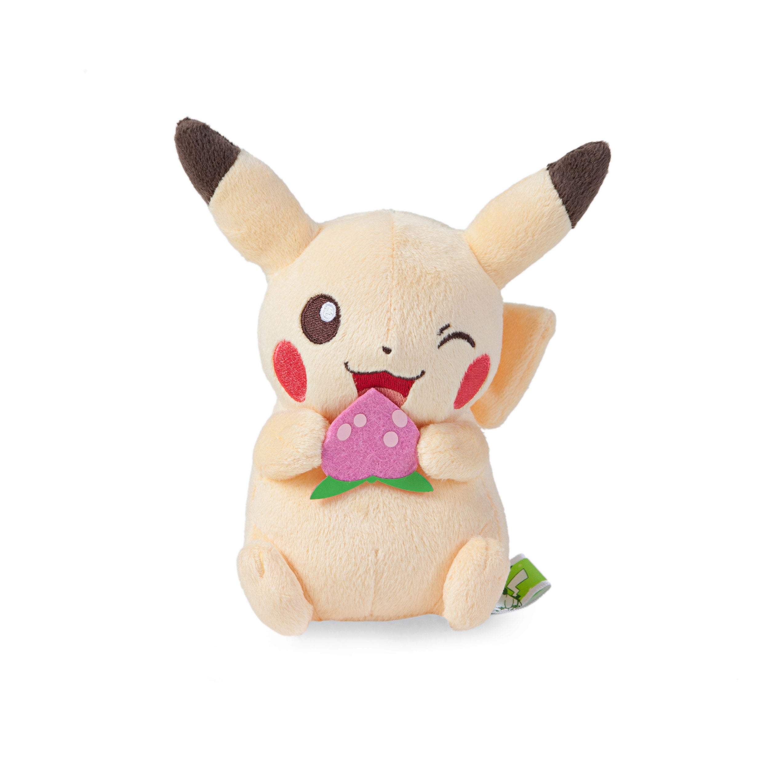 Image of Pikachu (Eating Strawberry) Plush