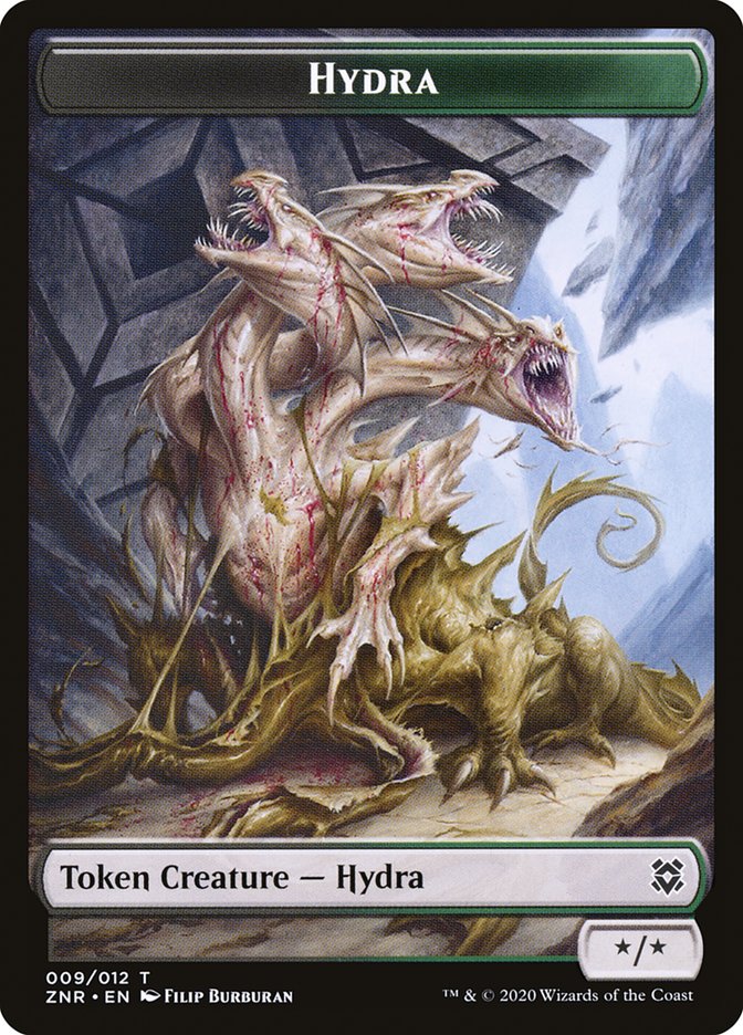 Image of Hydra Token [Zendikar Rising Tokens]