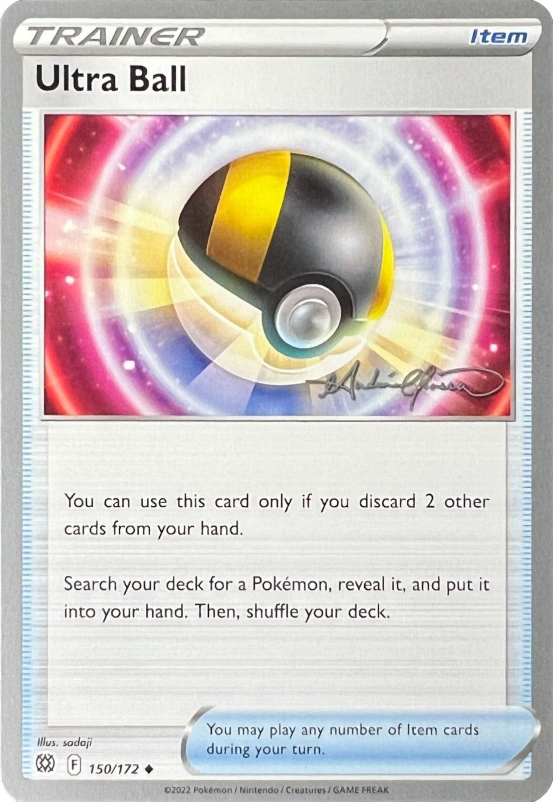 Image of Ultra Ball (150/172) (The Shape of Mew - Andre Chiasson) [World Championships 2022]