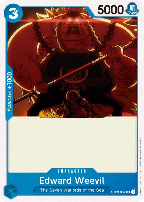 Image of Edward Weevil [Starter Deck: The Seven Warlords of The Sea]