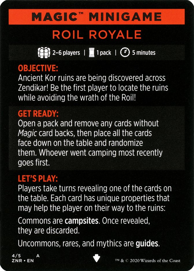 Image of Roil Royale (Magic Minigame) [Zendikar Rising Minigame]