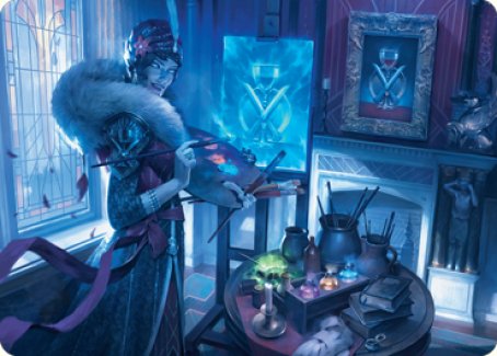 Image of Flawless Forgery Art Card [Streets of New Capenna Art Series]