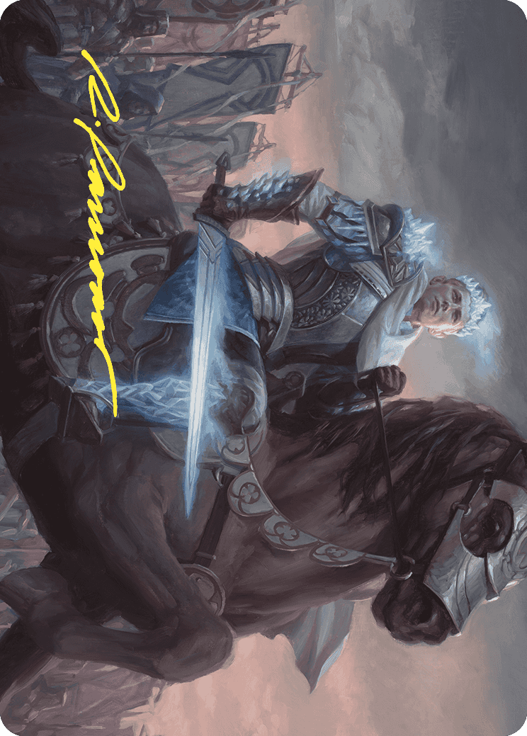 Image of Will, Scion of Peace Art Card (Gold-Stamped Signature) [Wilds of Eldraine Art Series]