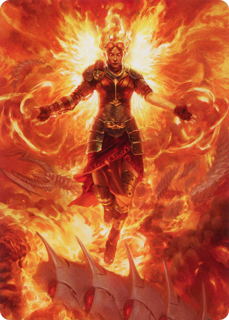 Image of Chandra, Hope's Beacon Art Card [March of the Machine Art Series]