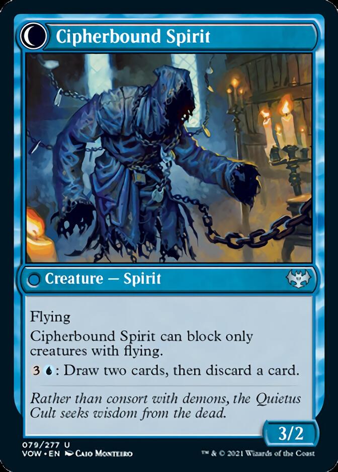 Image of Soulcipher Board // Cipherbound Spirit [Innistrad: Crimson Vow]