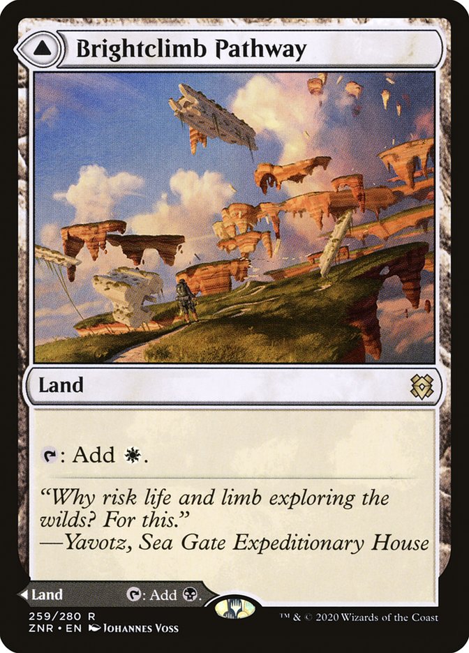 Image of Brightclimb Pathway // Grimclimb Pathway [Zendikar Rising]