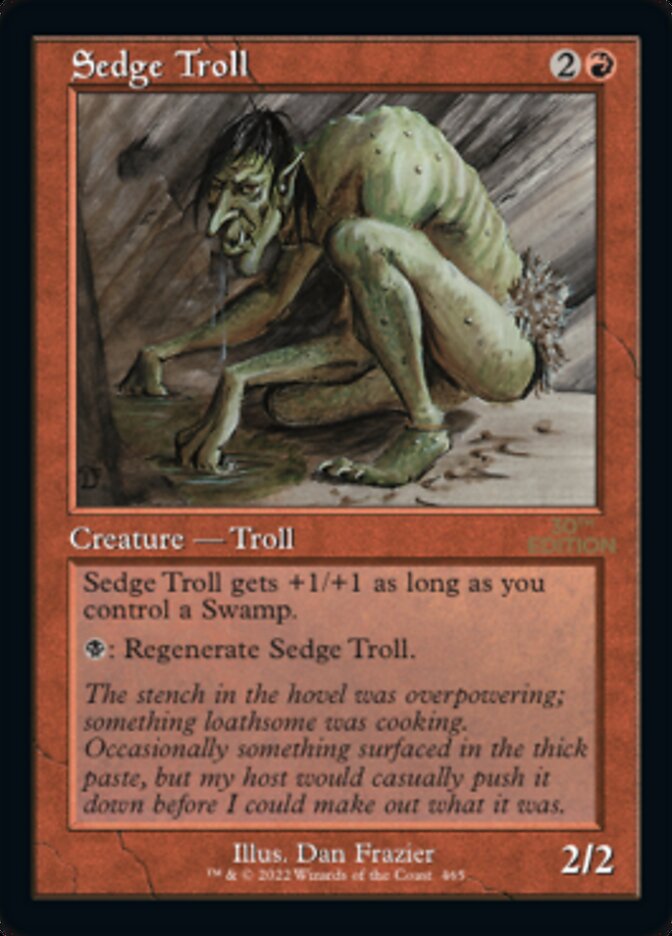 Image of Sedge Troll (Retro) [30th Anniversary Edition]