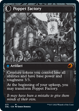 Image of Poppet Stitcher // Poppet Factory [Innistrad: Double Feature]