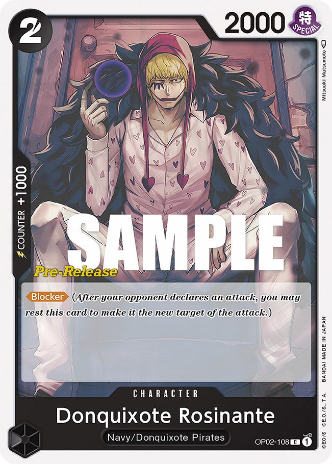 Image of Donquixote Rosinante [Paramount War Pre-Release Cards]