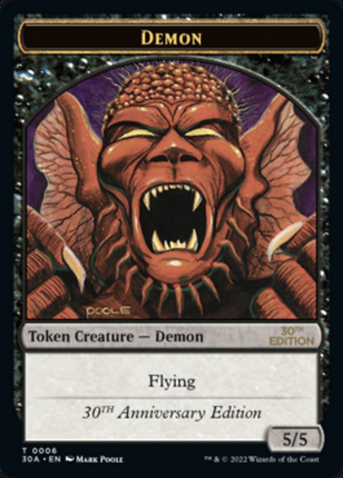 Image of Demon Token [30th Anniversary Tokens]