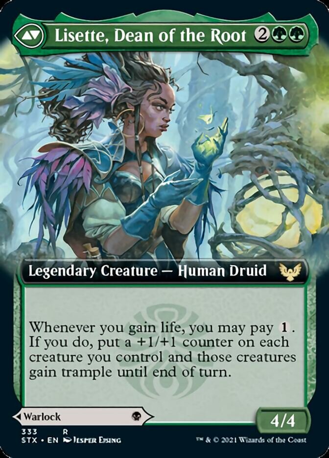 Image of Valentin, Dean of the Vein // Lisette, Dean of the Root (Extended Art) [Strixhaven: School of Mages]