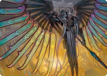 Image of Paragon of Modernity Art Card [Streets of New Capenna Art Series]