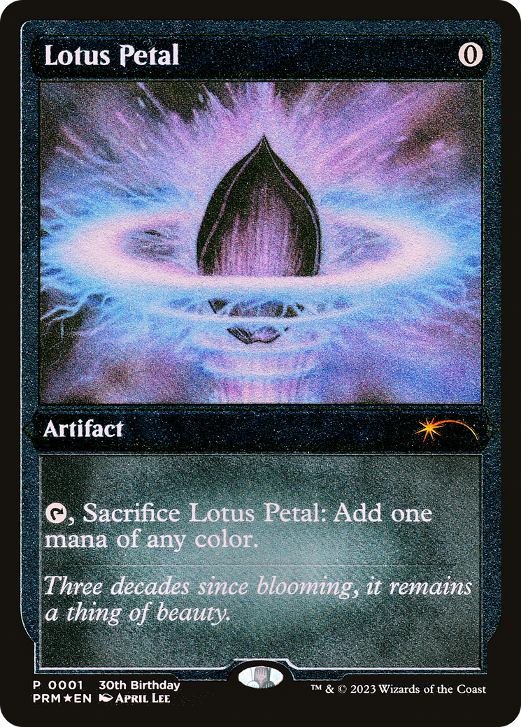 Image of Lotus Petal (Foil Etched) [30th Anniversary Promos]