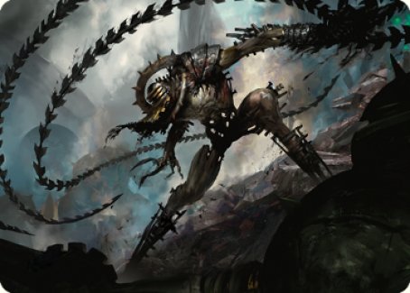 Image of Razorlash Transmogrant Art Card [The Brothers' War Art Series]