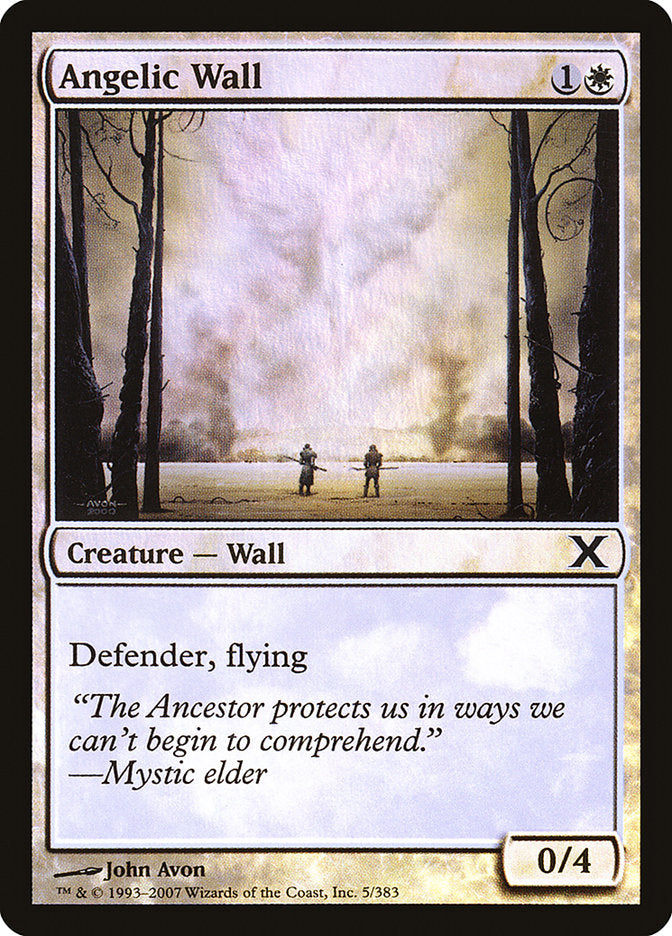 Image of Angelic Wall (Premium Foil) [Tenth Edition]