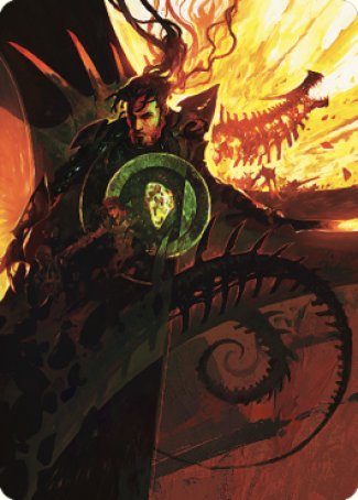 Image of Mishra's Command Art Card [The Brothers' War Art Series]