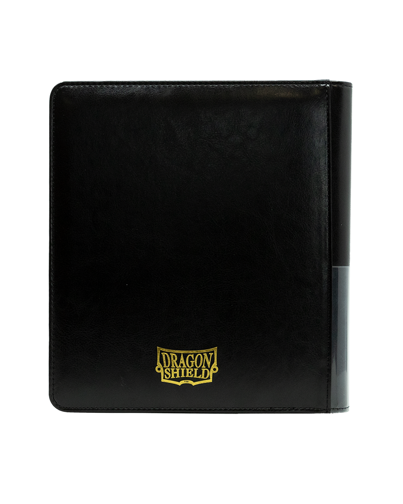 Image of Black Zipper Card Codex - Dragon Shield