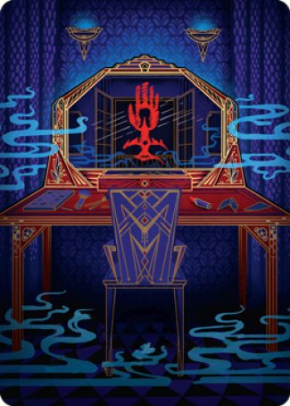 Image of Obscura Charm Art Card [Streets of New Capenna Art Series]
