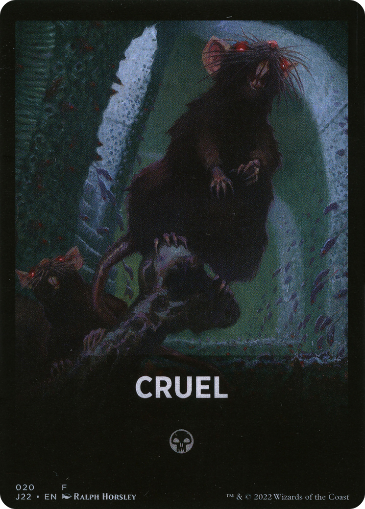 Image of Cruel Theme Card [Jumpstart 2022 Front Cards]
