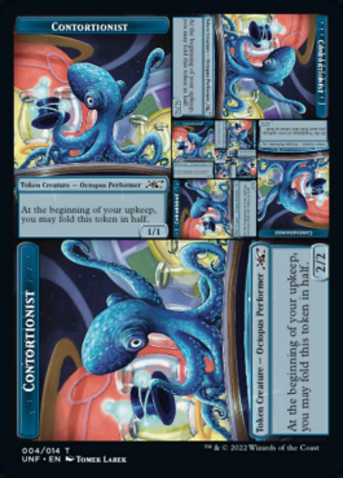 Image of Contortionist Double-Sided Token [Unfinity Tokens]