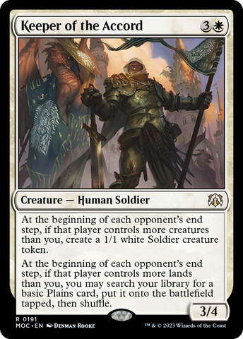 Keeper of the Accord [March of the Machine Commander]