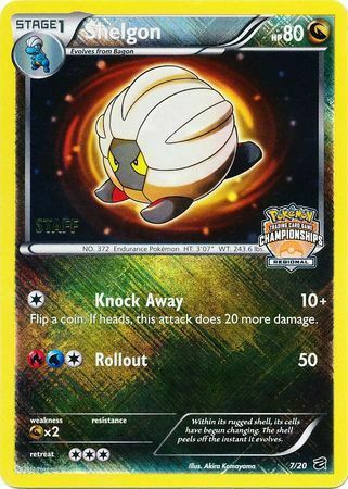 Image of Shelgon (7/20) (Regional Championship Promo Staff) [Black & White: Dragon Vault]