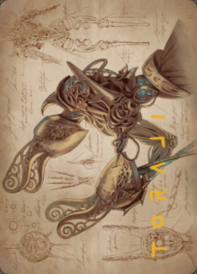 Image of Self-Assembler Art Card (Gold-Stamped Signature) [The Brothers' War Art Series]
