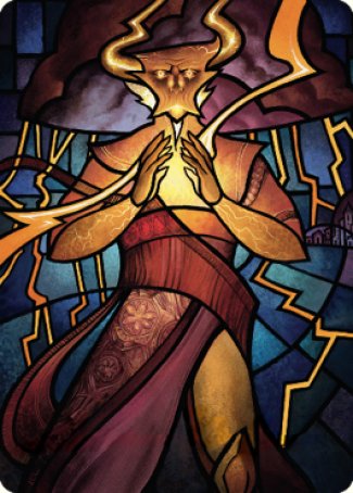 Image of Najal, the Storm Runner Art Card [Dominaria United Art Series]