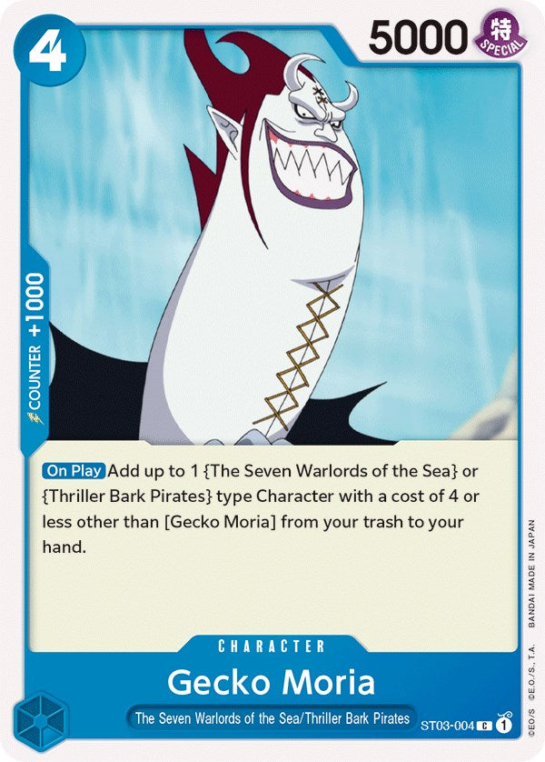 Image of Gecko Moria [Starter Deck: The Seven Warlords of The Sea]