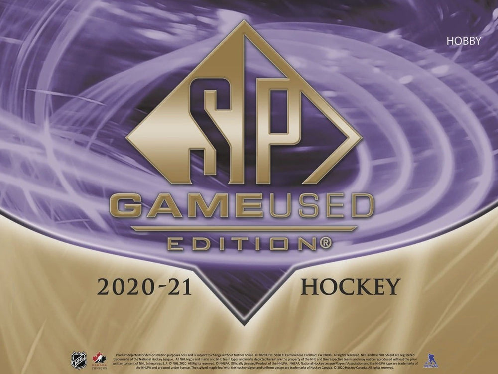 2020-21 Upper Deck SP Game Used Edition Hockey