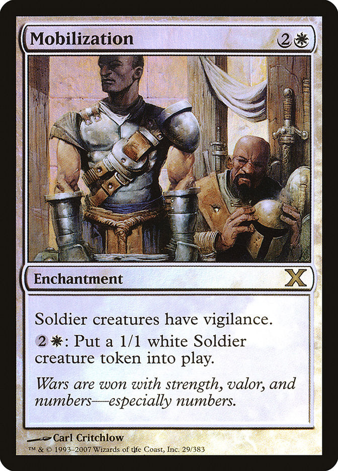 Image of Mobilization (Premium Foil) [Tenth Edition]