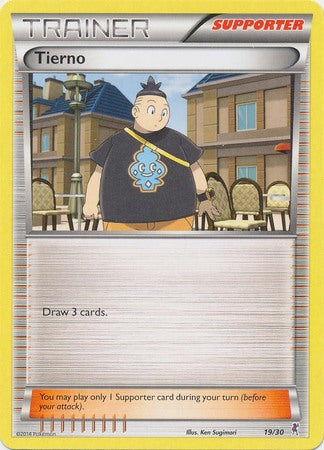 Image of Tierno (19/30) [XY: Trainer Kit 1 - Bisharp]