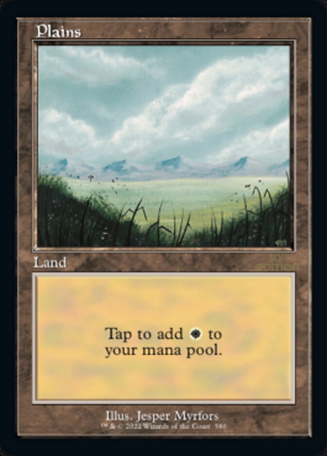 Image of Plains (Retro) (580) [30th Anniversary Edition]