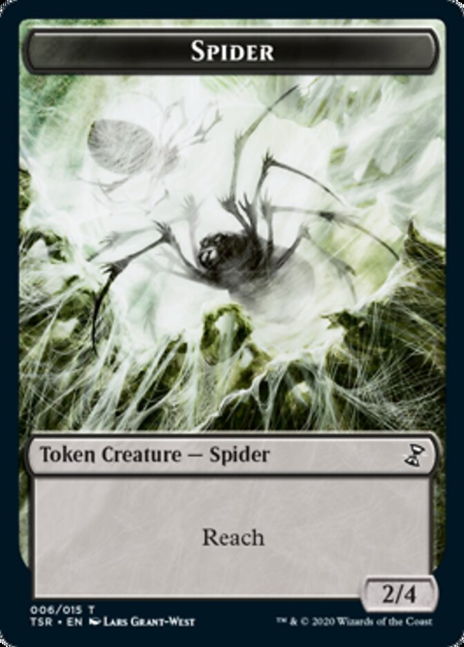 Image of Spider Token [Time Spiral Remastered Tokens]