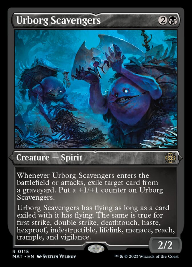 Image of Urborg Scavengers (Foil Etched) [March of the Machine: The Aftermath]
