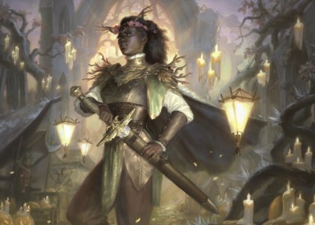 Image of Sungold Sentinel Art Card [Innistrad: Midnight Hunt Art Series]