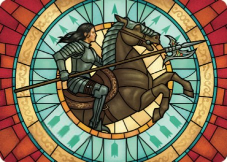 Image of Tori D'Avenant, Fury Rider Art Card [Dominaria United Art Series]