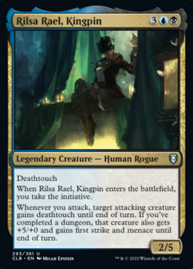 Image of Rilsa Rael, Kingpin [Commander Legends: Battle for Baldur's Gate]