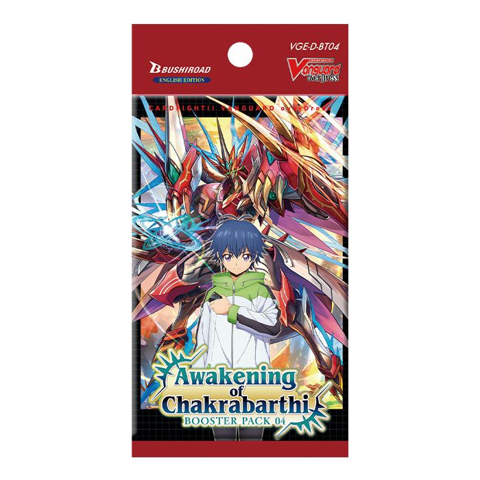 Image of CARDFIGHT!! VANGUARD - VGE-D-BT04 - AWAKENING OF CHAKRABARTHI BOOSTER PACKS
