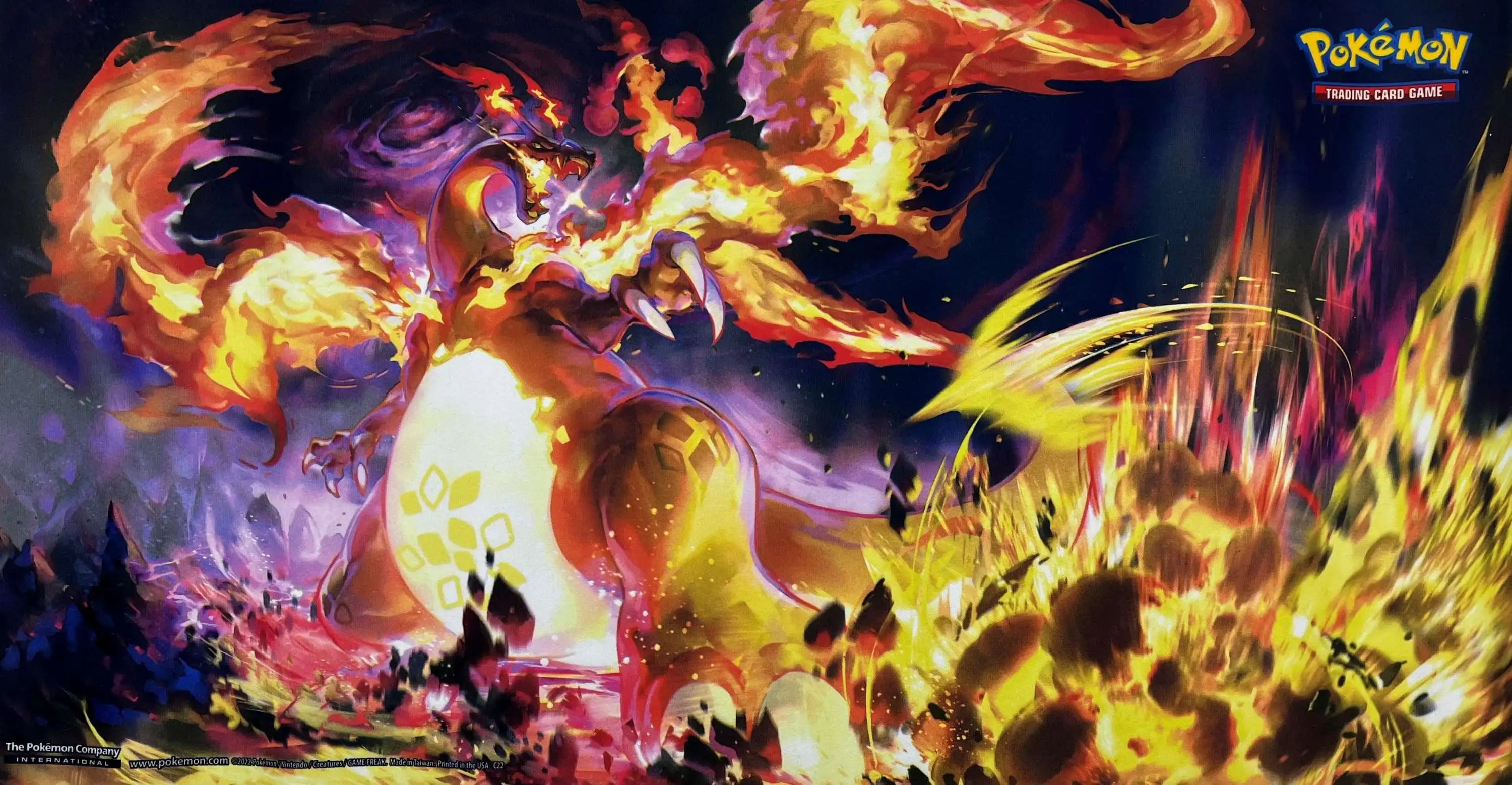 Image of Charizard VMAX Playmat (With Tube)