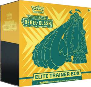 Image of Sword & Shield Rebel Clash Elite Trainer Box