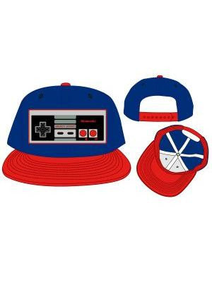 Image of Nintendo - Controller on Blue Snapback