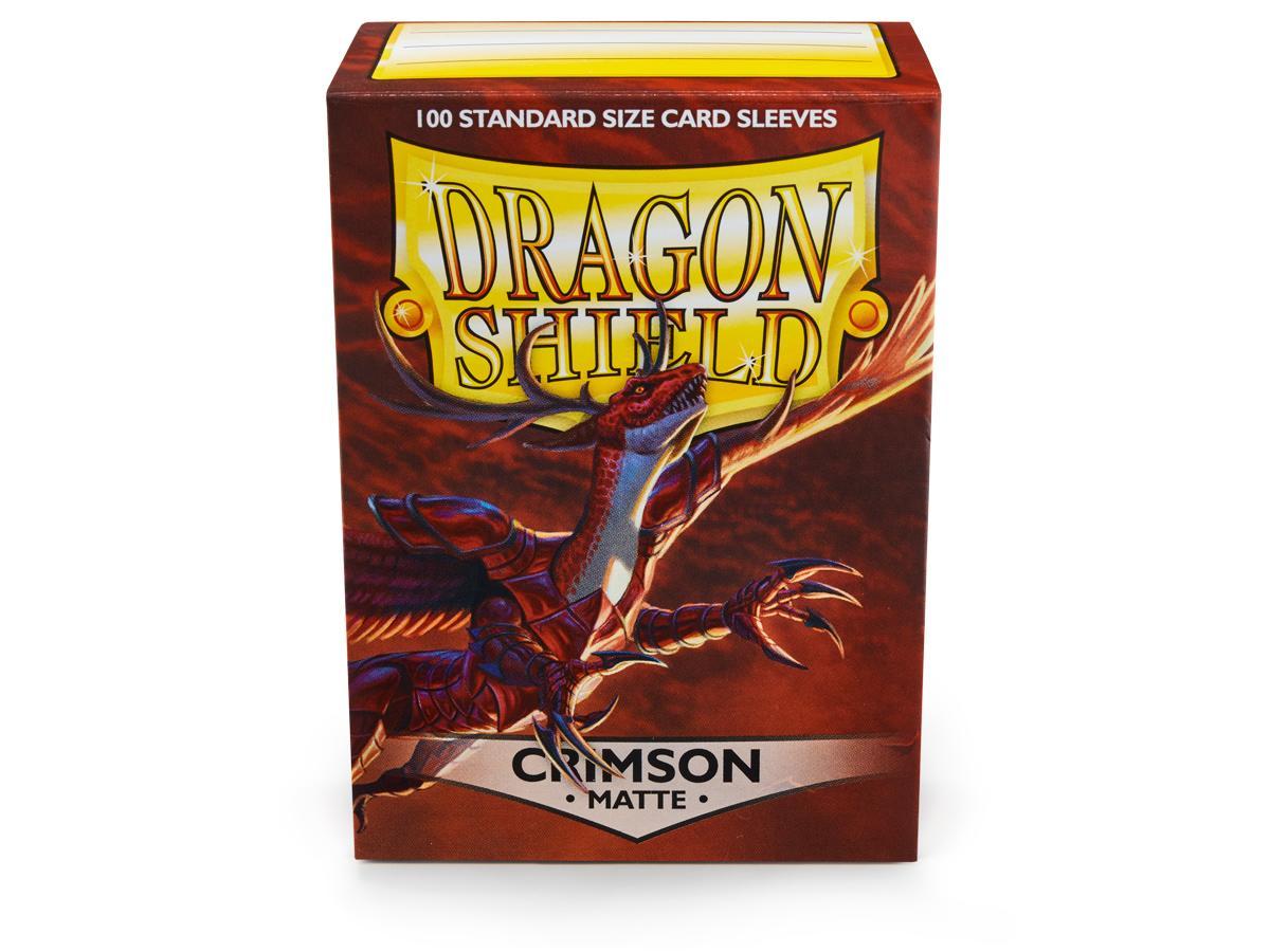 Image of Crimson Matte Dragon Shield (STANDARD)