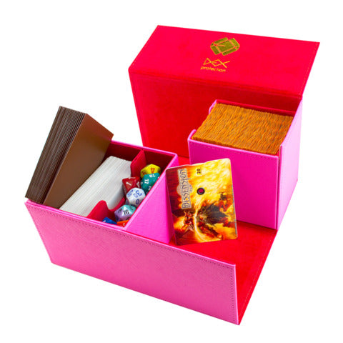 Image of Dex Creation Deck Box - Large 200 Pink