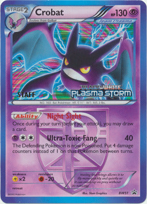 Image of Crobat (Plasma Storm Staff Promo) (NM)