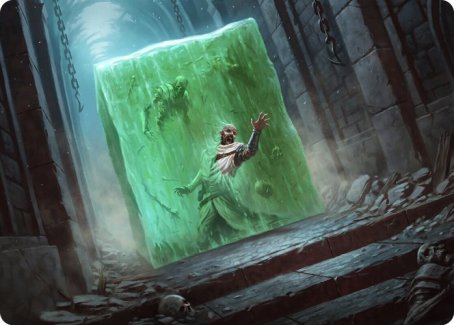 Image of Gelatinous Cube Art Card [Dungeons & Dragons: Adventures in the Forgotten Realms Art Series]
