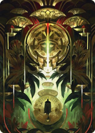 Image of Jetmir's Garden 1 Art Card [Streets of New Capenna Art Series]