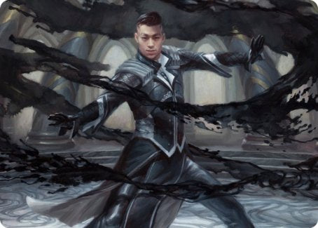 Image of Killian, Ink Duelist Art Card [Strixhaven: School of Mages Art Series]